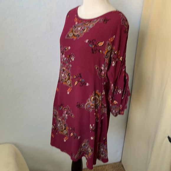 Charming Charlie Purple Paisley Above Knee Dress - Picture 10 of 12